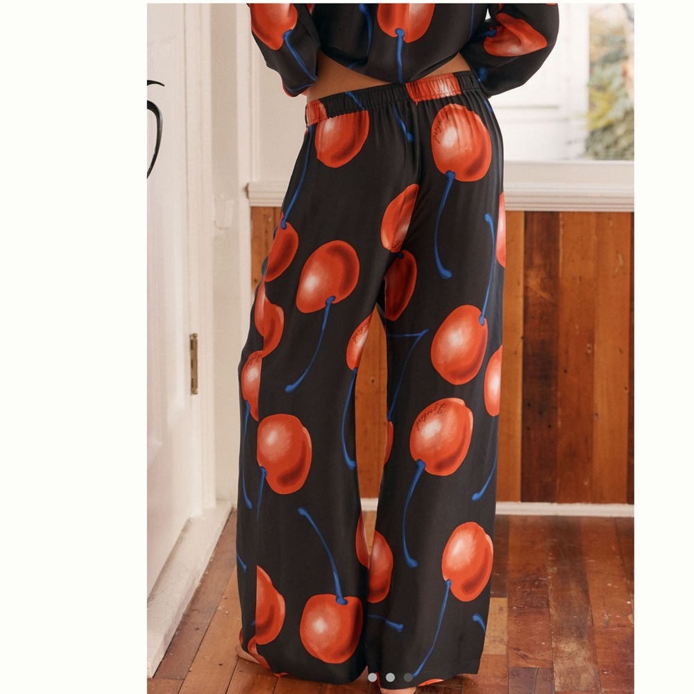 The LyreBird Silky Pajama Pants